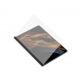Samsung EF-ZX900PBEGEU custodia per tablet 37,1 cm (14.6") Custodia a libro Nero, Trasparente
