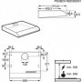 AEG DUB1611M Incassato Acciaio inossidabile 240 m³/h D (942 150 698)