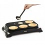 Domo DO8709P crepiera 6 crepe 1000 W Nero (DO8709P)