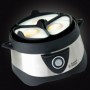 Russell Hobbs Stylo Pentolino per uova 7 uovo/uova 365 W Nero, Acciaio inossidabile (5038061025422)