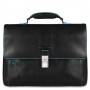 Piquadro CA3111B2 borsa per notebook 38,1 cm (15") Borsa da corriere Nero (CA3111B2/N)