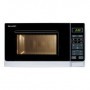 Sharp Home Appliances R-242INW forno a microonde Superficie piana Solo microonde 20 L 800 W Argento (R-242INW)
