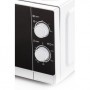 Sharp Home Appliances R-200WW Superficie piana Solo microonde 20 L 800 W Nero, Bianco (18100088)
