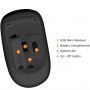 GEMBIRD MOUSE WIRELESS BLACK (TM-MUSWN4B-BK)