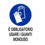 E OBBLIGATORIO USARE GUANTI MONO (M0093920ALB0300X0200)