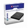 Verbatim External Slimline CD/DVD Writer lettore di disco ottico DVD±RW Nero (53504)