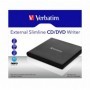 Verbatim External Slimline CD/DVD Writer lettore di disco ottico DVD±RW Nero (53504)
