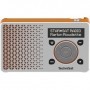 TechniSat DigitRadio 1 Portatile Digitale Arancione, Argento (0003/4997)