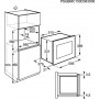 AEG MSB2547D-M Da incasso Microonde con grill 25 L 900 W Acciaio inossidabile (947 607 444)