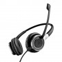 EPOS | SENNHEISER IMPACT SC 668 Cuffia Padiglione auricolare Nero, Argento (1000581)