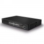 Lindy 25048 switch di rete Gestito Gigabit Ethernet (10/100/1000) Supporto Power over Ethernet (PoE) Nero (25048)