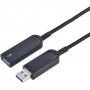 Microconnect USB3.0AAF30AOP cavo USB 30 m USB 3.2 Gen 1 (3.1 Gen 1) USB A Nero (USB3.0AAF30AOP)