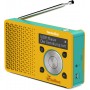 TechniSat DigitRadio 1 Portatile Analogico e digitale Verde, Giallo (0039/4997)