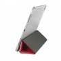 Hama Fold Clear 27,7 cm (10.9") Custodia flip a libro Rosso, Trasparente (00216413)