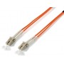 Equip LC/LС 62.5/125μm 2.0m cavo a fibre ottiche 2 m OM1 Arancione (254422)