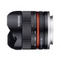 Samyang 8mm F2.8 UMC Fish-eye II SLR Obiettivo fish-eye ampio Nero (1220310101)