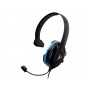 Turtle Beach Recon Chat Cuffia Padiglione auricolare Connettore 3.5 mm Nero, Blu (TBS-3345-02)