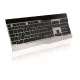 Rapoo E9270P tastiera RF Wireless QWERTZ Tedesco Nero, Argento (12367)