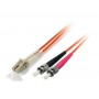 Equip 254237 cavo a fibre ottiche 15 m LC ST OS2 Arancione (254237)
