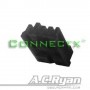 AC Ryan Connectx™ Floppy Power 4pin Female - Black 100x Nero (ACR-CB7556)