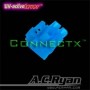 AC Ryan Connectx™ ATX4pin (P4-12V) Female - UVBlue 100x Blu (ACR-CB8072)