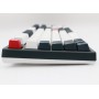 Ducky ONE 2 Tuxedo tastiera USB Tedesco Nero, Rosso, Bianco (DKON1808-CDEPDZZBX)
