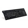 Logickeyboard LargePrint tastiera USB ĄŽERTY Francese Nero (LKB-LPWB-BJPU-FR)