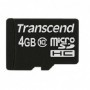 Transcend TS4GUSDC10 memoria flash 4 GB MicroSDHC NAND Classe 10 (TS4GUSDC10)