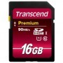 Transcend 16GB SDHC Class 10 UHS-I memoria flash NAND Classe 10 (TS16GSDU1)