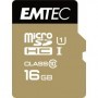 Emtec microSD Class10 Gold+ 16GB memoria flash MicroSDHC Classe 10 (ECMSDM16GHC10GP)