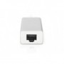 Digitus DA-70255 hub di interfaccia USB 3.2 Gen 1 (3.1 Gen 1) Type-C 1000 Mbit/s Grigio, Bianco (DA-70255)