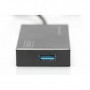 Digitus DA-70240-1 hub di interfaccia USB 3.2 Gen 1 (3.1 Gen 1) Type-A 5000 Mbit/s Nero (DA-70240-1)