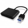 ICY BOX IB-CR301-U3 lettore di schede USB 3.2 Gen 1 (3.1 Gen 1) Nero (60354)