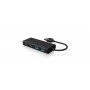 RaidSonic IB-HUB1426-U3 hub di interfaccia USB 3.2 Gen 1 (3.1 Gen 1) Type-A 5000 Mbit/s Nero (IB-HUB1426-U3)