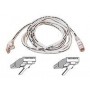 Belkin High Performance - Patch cable 5m UTP ( CAT 6 ) - white cavo di rete Bianco (A3L980B05M-WHTS)