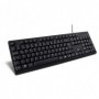 Inter-Tech K-118 tastiera USB QWERTZ Tedesco Nero (88884095)