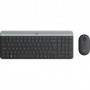 Logitech Slim Wireless Combo MK470 tastiera RF Wireless QWERTZ Tedesco Grafite (920-009188)