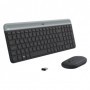 Logitech Slim Wireless Combo MK470 tastiera RF Wireless QWERTZ Tedesco Grafite (920-009188)