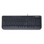 Microsoft Wired Keyboard 600, DE tastiera USB QWERTZ Tedesco Nero (ANB-00008)
