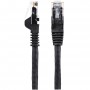 StarTech.com N6LPATCH50CMBK cavo di rete Nero 0,5 m Cat6 U/UTP (UTP) (N6LPATCH50CMBK)