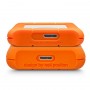 LaCie Rugged Mini disco rigido esterno 2000 GB Arancione, Argento (9000298)